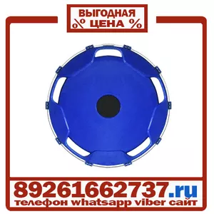 Колпаки колёсные 22.5 задние пластик синие в Москве
