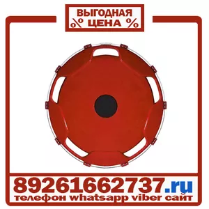  Колпаки колёсные 22.5 задние пластик бордовые в Москве
