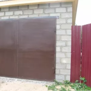 Распашные металлические гаражные ворота,  недорого