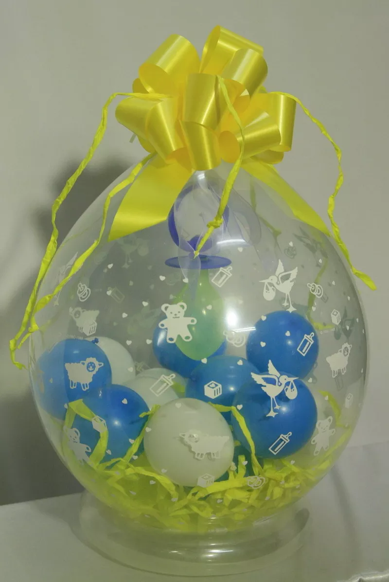Упаковка подарка в шар (8 марта) 8
