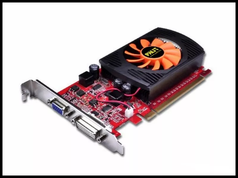 Видеокарта PCI-E nVidia GeForce GT 240. 1024Mb