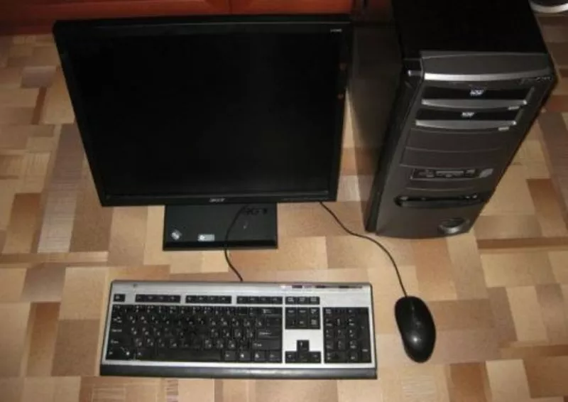 Игровой компьютер Intel E7300 с ЖК