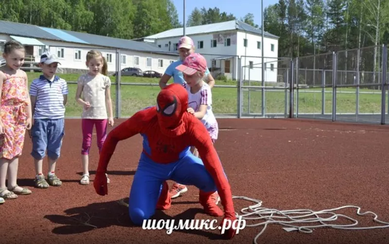 Человек паук, детские праздники. 5