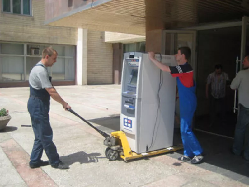 Перевозка банкоматов и сейфов,  платежных терминалов в Красноярске 4