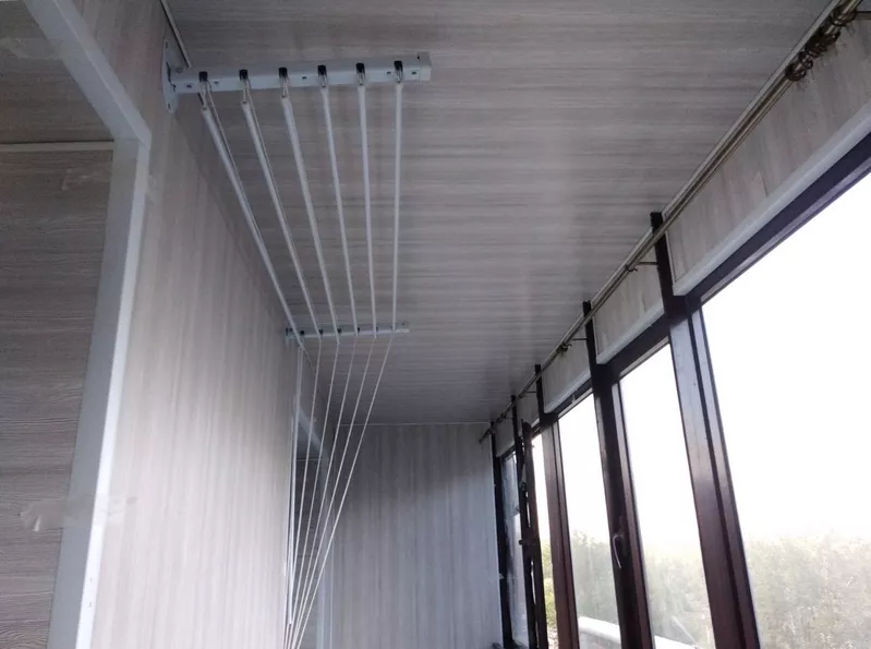 Утепление балкона,  обшиваю вагонкой,  панелями  в  Красноярске 9